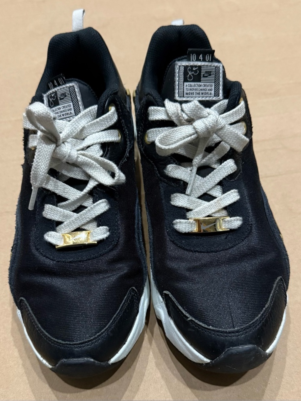 Nike Women's RYZ 365 2 Serena Williams Design Crew Sneakers In Black Size 9